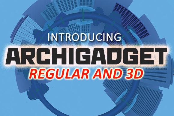 Archigadget: A Bold Display Font for Handmade Creations