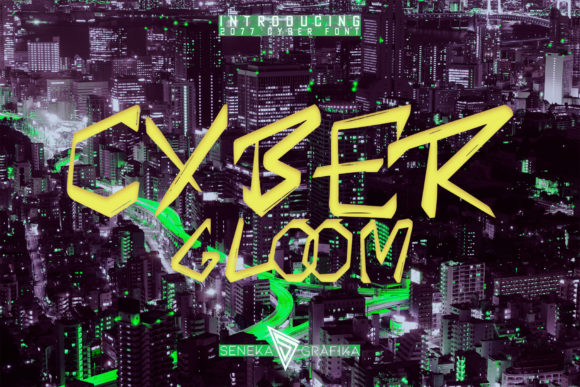 Cyber Gloom Font Review for Campaign Design