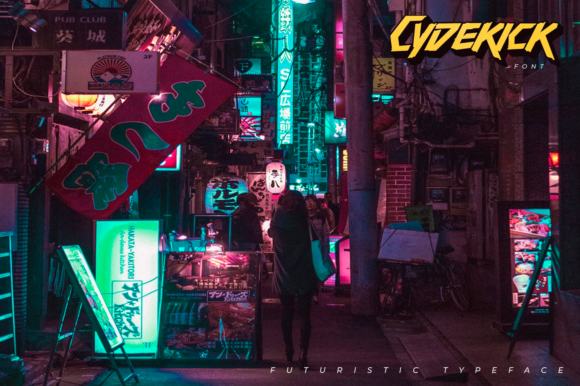 Cydekick: A Bold Display Font for Creative Branding
