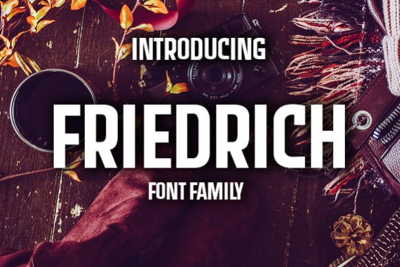 Friedrich Font for Handmade Creations