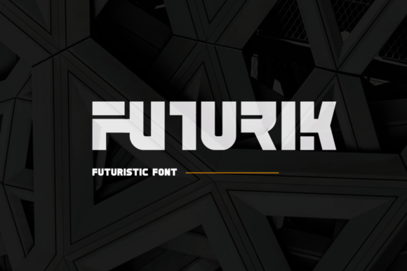 Futurik: A Bold Display Font for Modern Branding