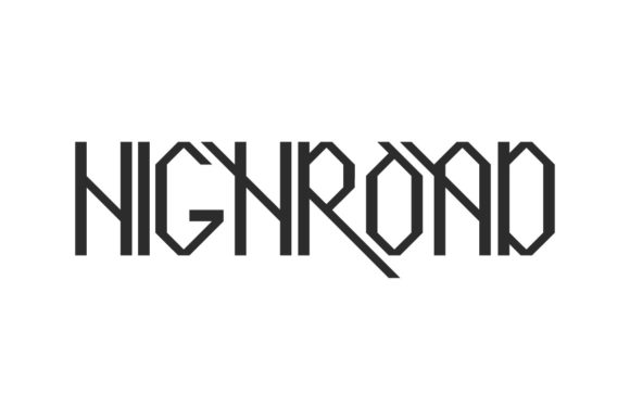 Highroad Font for Handmade and Commercial Projects