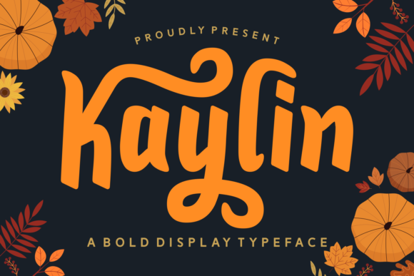 Kaylin Display Font for Handmade Creations