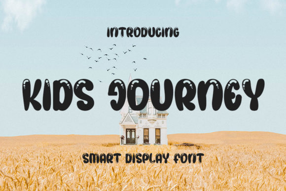 Kids Journey: A Playful Font for Bold Campaigns
