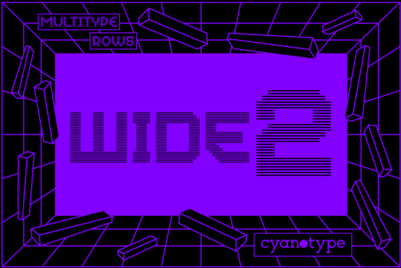 MultiType Rows Wide 2 for Editorial Design