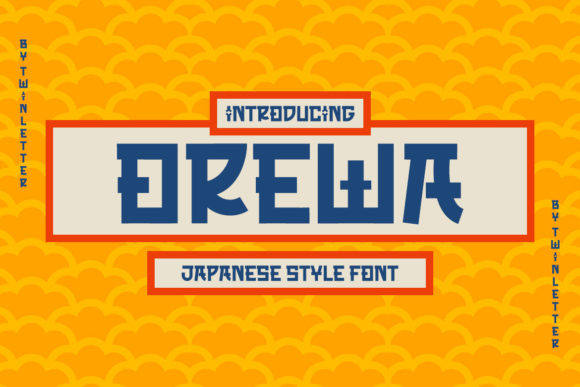 Orewa Font for Handmade and Commercial Projects