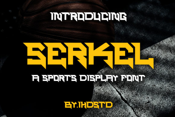 Serkel: A Bold Display Font for Creative Branding