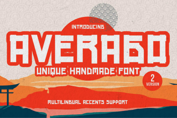 Testing Averago: A Bold Display Font for Digital Projects