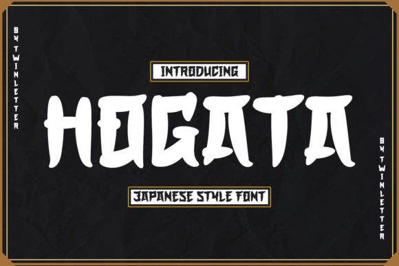 Testing Hogata: A Japanese-Inspired Display Font for Web Projects