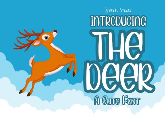 The Deer Font: A Playful Display Typeface for Web Design
