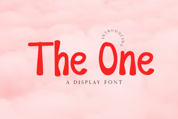 The One: A Versatile Display Font for Digital Creativity