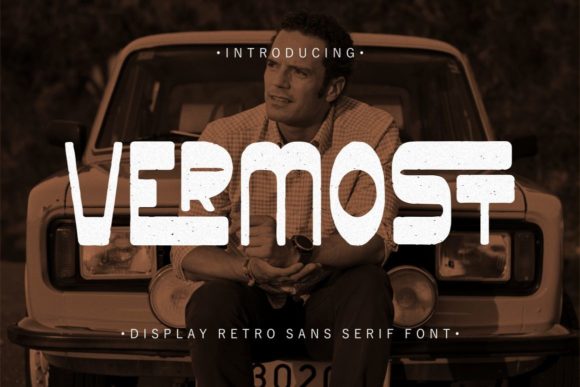 Vermost Font for Handmade and Commercial Craft Projects